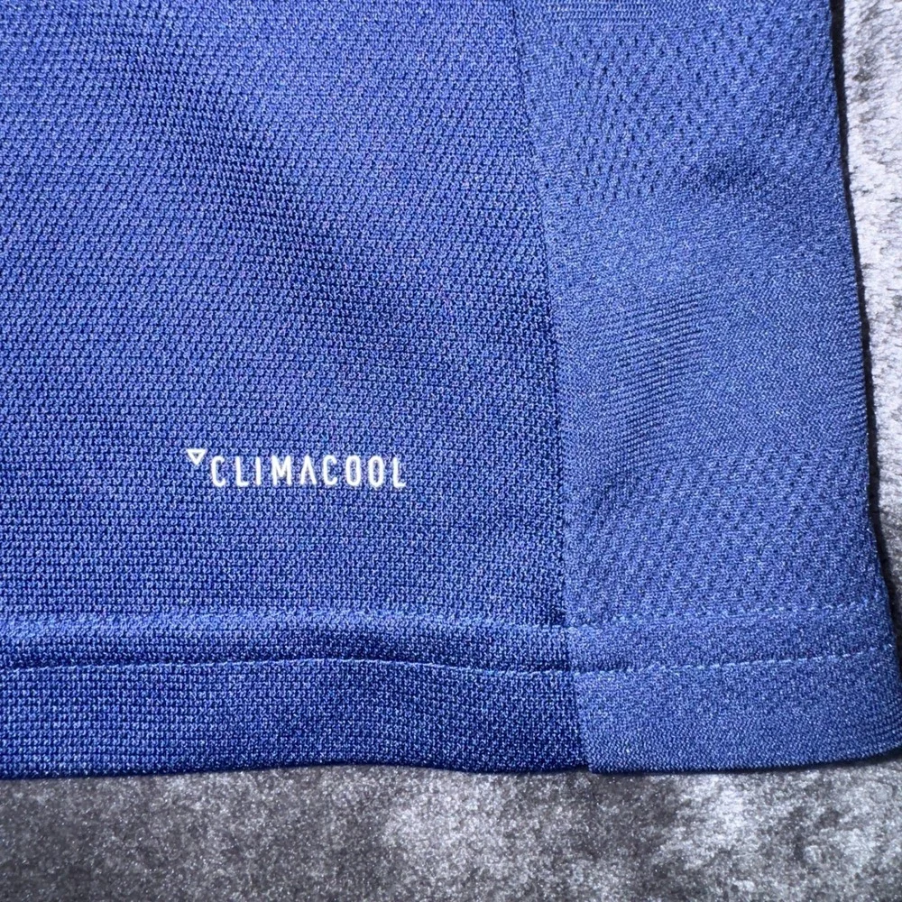 Adidas Climacool Navy Blue Eagle Logo Polo Shirt Mens 2XL DY8806 AZB001